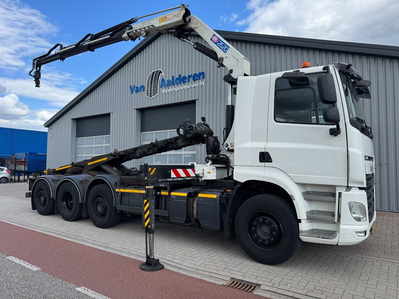 DAF CF410 FAQ HMF 2620, Unfall - Damaged. - 크레인 트럭 : 사진 1 DAF CF410 FAQ HMF 2620, Unfall - Damaged. - 크레인 트럭 : 사진 1