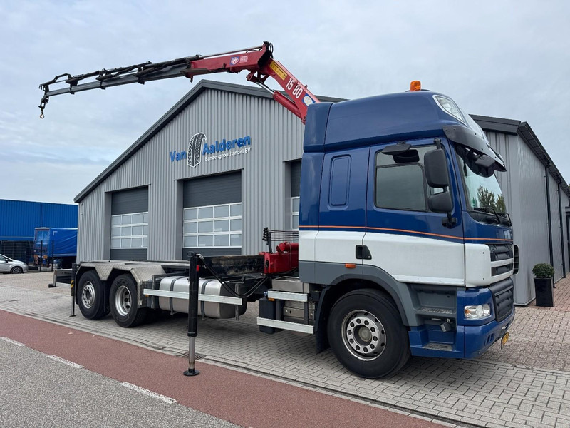 DAF CF85-360 6x2 HMF 1580 / 4S, EURO 5 - 크레인 트럭 : 사진 1 DAF CF85-360 6x2 HMF 1580 / 4S, EURO 5 - 크레인 트럭 : 사진 1