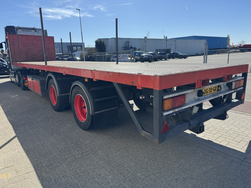 Samro 233 DCR, Kooi-aap, Power Steering, Lift Axle - 드롭사이드/ 플랫베드 세미 트레일러 : 사진 5 Samro 233 DCR, Kooi-aap, Power Steering, Lift Axle - 드롭사이드/ 플랫베드 세미 트레일러 : 사진 5