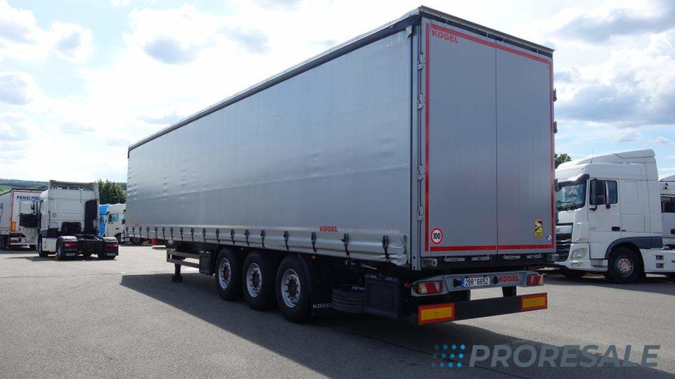 KÖGEL SN 24 CARGO - 커튼사이더 세미 트레일러 : 사진 3 KÖGEL SN 24 CARGO - 커튼사이더 세미 트레일러 : 사진 3