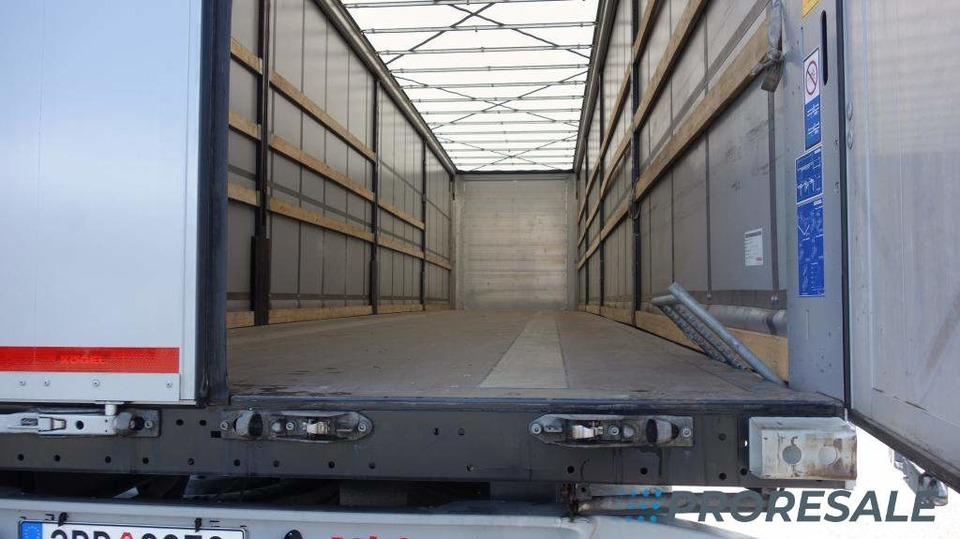 KÖGEL SN 24 CARGO - 커튼사이더 세미 트레일러 : 사진 5 KÖGEL SN 24 CARGO - 커튼사이더 세미 트레일러 : 사진 5