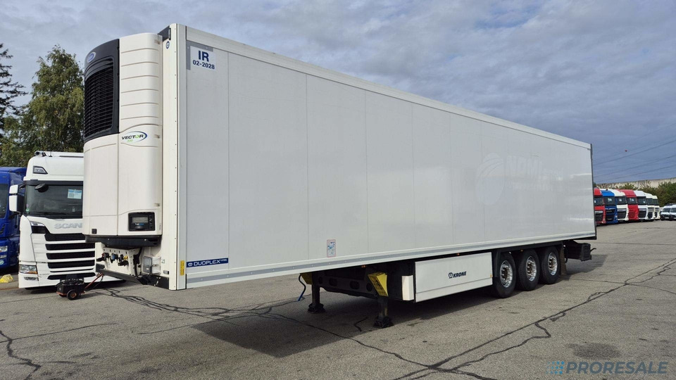 KRONE COOL LINER SD mrazírenský + agregát CARRIER VECTOR 1550 - 냉동 세미 트레일러 : 사진 2 KRONE COOL LINER SD mrazírenský + agregát CARRIER VECTOR 1550 - 냉동 세미 트레일러 : 사진 2