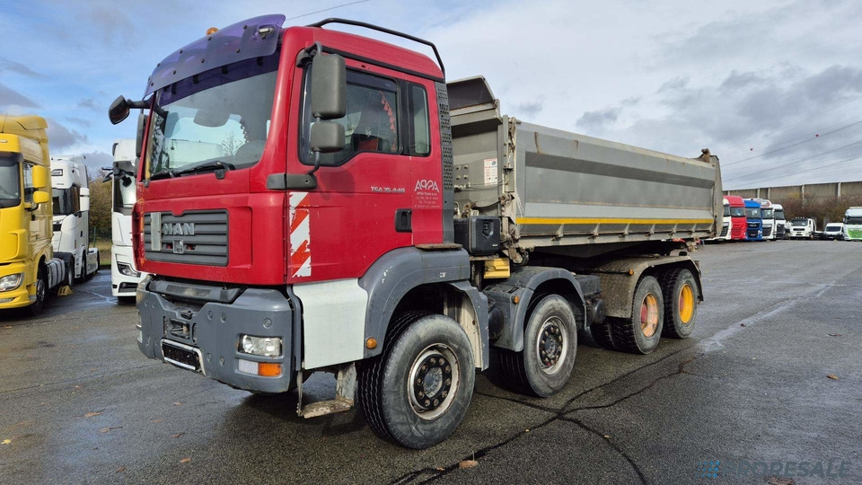 MAN TGA 35.440 8x4 EURO 4 sklápěč 15 m3 - 덤프트럭 : 사진 2 MAN TGA 35.440 8x4 EURO 4 sklápěč 15 m3 - 덤프트럭 : 사진 2