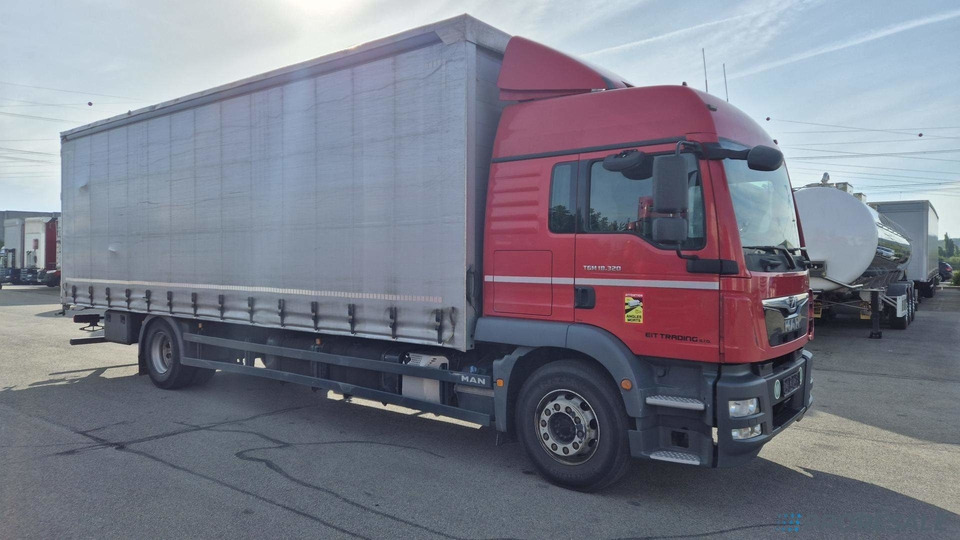 MAN TGM 18.320 EURO 6 valník s plachtou - 커튼사이더 트럭 : 사진 1 MAN TGM 18.320 EURO 6 valník s plachtou - 커튼사이더 트럭 : 사진 1