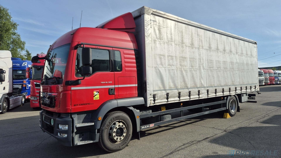 MAN TGM 18.320 EURO 6 valník s plachtou - 커튼사이더 트럭 : 사진 2 MAN TGM 18.320 EURO 6 valník s plachtou - 커튼사이더 트럭 : 사진 2