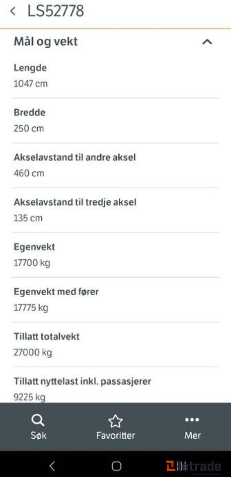 1999 modell MAN 26.414 6x2 kranbil - 드롭사이드/ 플랫베드 트럭, 크레인 트럭 : 사진 5 1999 modell MAN 26.414 6x2 kranbil - 드롭사이드/ 플랫베드 트럭, 크레인 트럭 : 사진 5