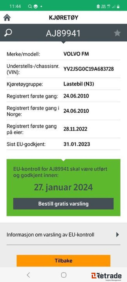2010mod. VOLVO FM 400HK - 드롭사이드/ 플랫베드 트럭, 크레인 트럭 : 사진 2 2010mod. VOLVO FM 400HK - 드롭사이드/ 플랫베드 트럭, 크레인 트럭 : 사진 2