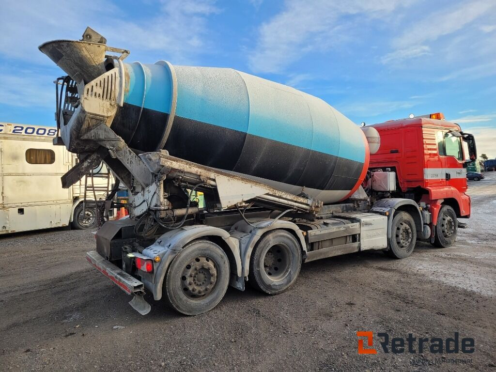 Betongbil 4-axlig Betongroterare MAN TGS 35.400 8X2-4 BL Euro 6 - 콘크리트 믹서 트럭 : 사진 4 Betongbil 4-axlig Betongroterare MAN TGS 35.400 8X2-4 BL Euro 6 - 콘크리트 믹서 트럭 : 사진 4