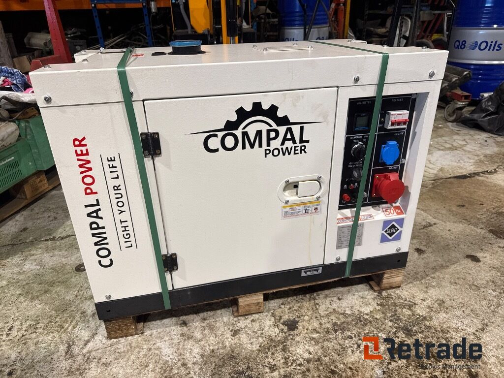 Generator COMPAL Power VG-R110 - 건설기계 : 사진 1 Generator COMPAL Power VG-R110 - 건설기계 : 사진 1