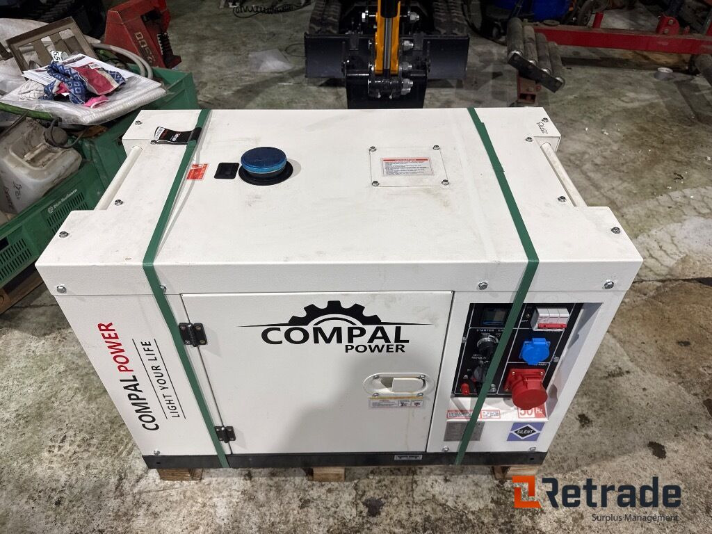 Generator COMPAL Power VG-R110 - 건설기계 : 사진 5 Generator COMPAL Power VG-R110 - 건설기계 : 사진 5