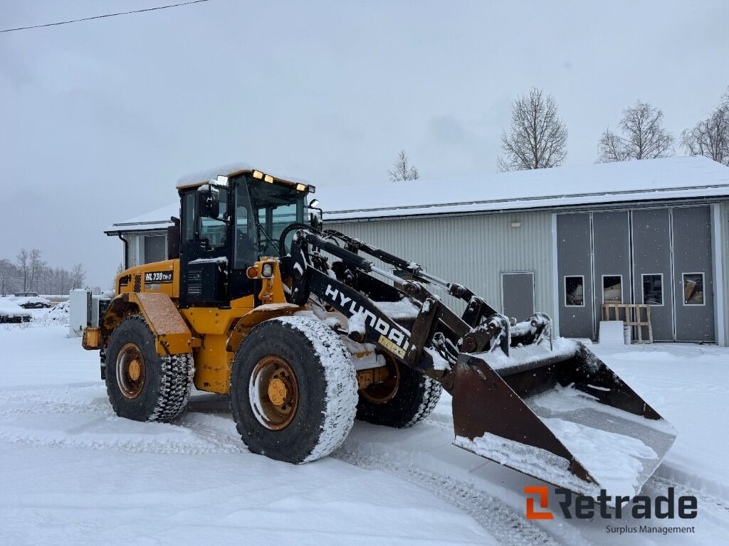 Hjullastare Hyundai HL730 TM-7 med planerskopa - 건설기계 : 사진 3 Hjullastare Hyundai HL730 TM-7 med planerskopa - 건설기계 : 사진 3