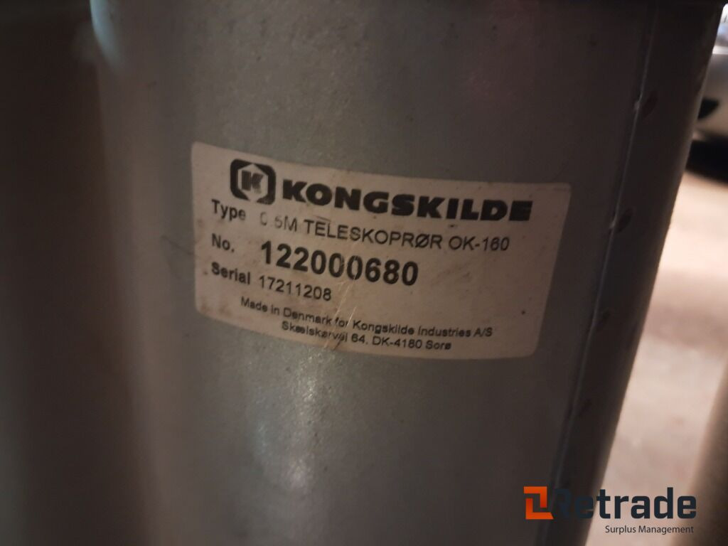 수확 후 장비 Lot med rør til Korntransport Kongskilde Ø160mm : 사진 10 수확 후 장비 Lot med rør til Korntransport Kongskilde Ø160mm : 사진 10