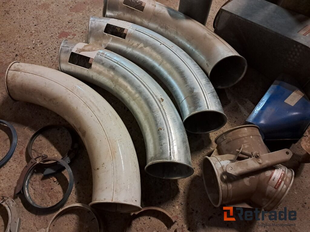 수확 후 장비 Lot med rør til Korntransport Kongskilde Ø160mm : 사진 6 수확 후 장비 Lot med rør til Korntransport Kongskilde Ø160mm : 사진 6