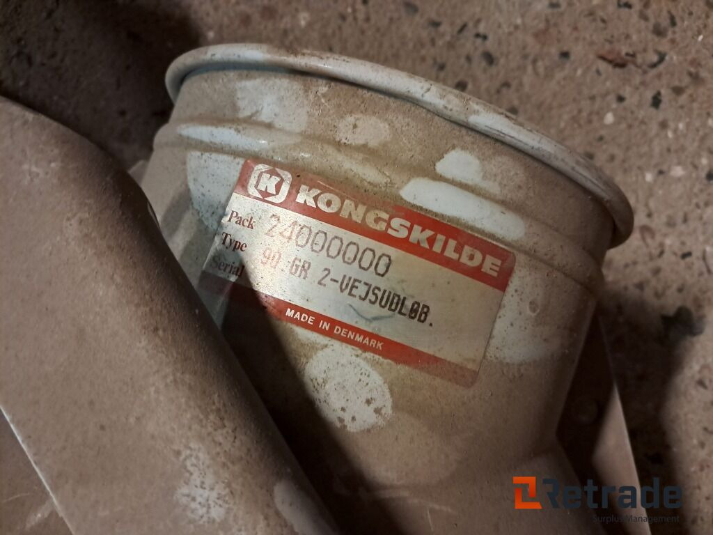 수확 후 장비 Lot med rør til Korntransport Kongskilde Ø160mm : 사진 11 수확 후 장비 Lot med rør til Korntransport Kongskilde Ø160mm : 사진 11