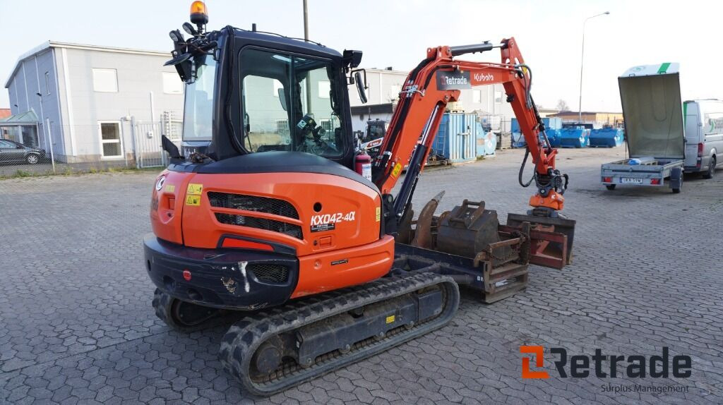 Minigrävare Kubota KX 042-4A Grävsystem - 미니 굴삭기 : 사진 4 Minigrävare Kubota KX 042-4A Grävsystem - 미니 굴삭기 : 사진 4
