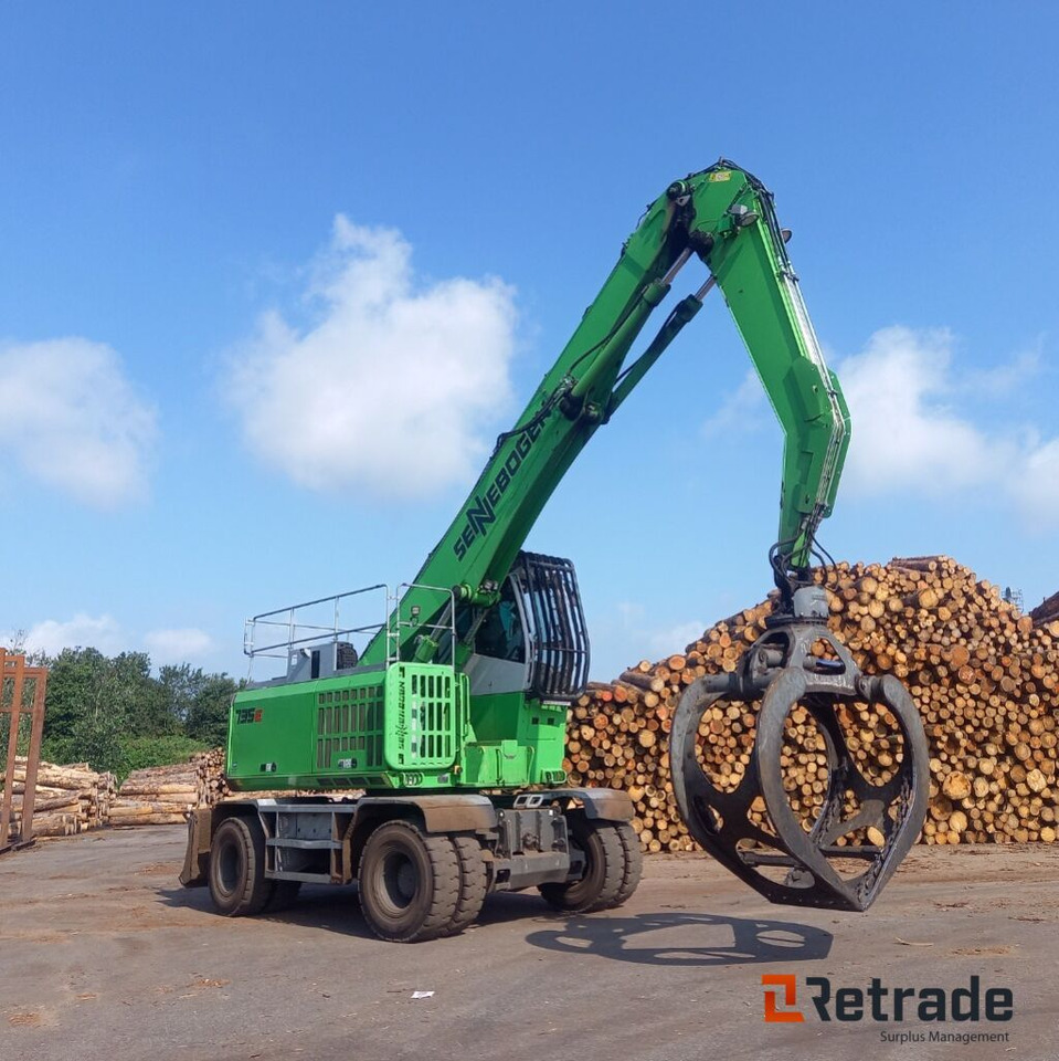 Sennebogen 735 E Hjullæsser. - 폐기물/ 산업 처리기 : 사진 5 Sennebogen 735 E Hjullæsser. - 폐기물/ 산업 처리기 : 사진 5