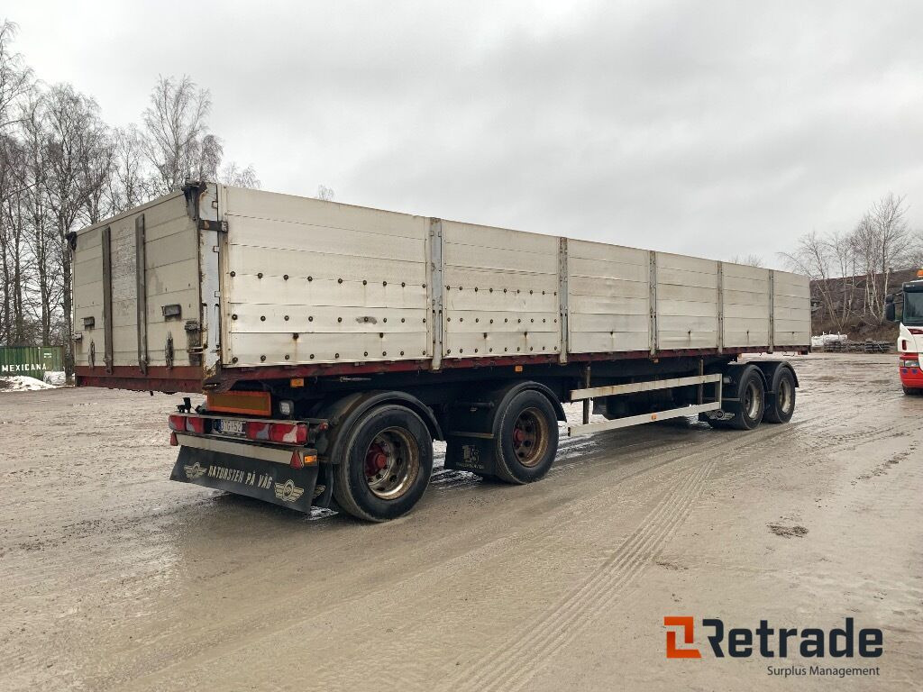 Släpvagn ORY T18/20 T 112 - 드롭사이드/ 플랫베드 트레일러 : 사진 3 Släpvagn ORY T18/20 T 112 - 드롭사이드/ 플랫베드 트레일러 : 사진 3