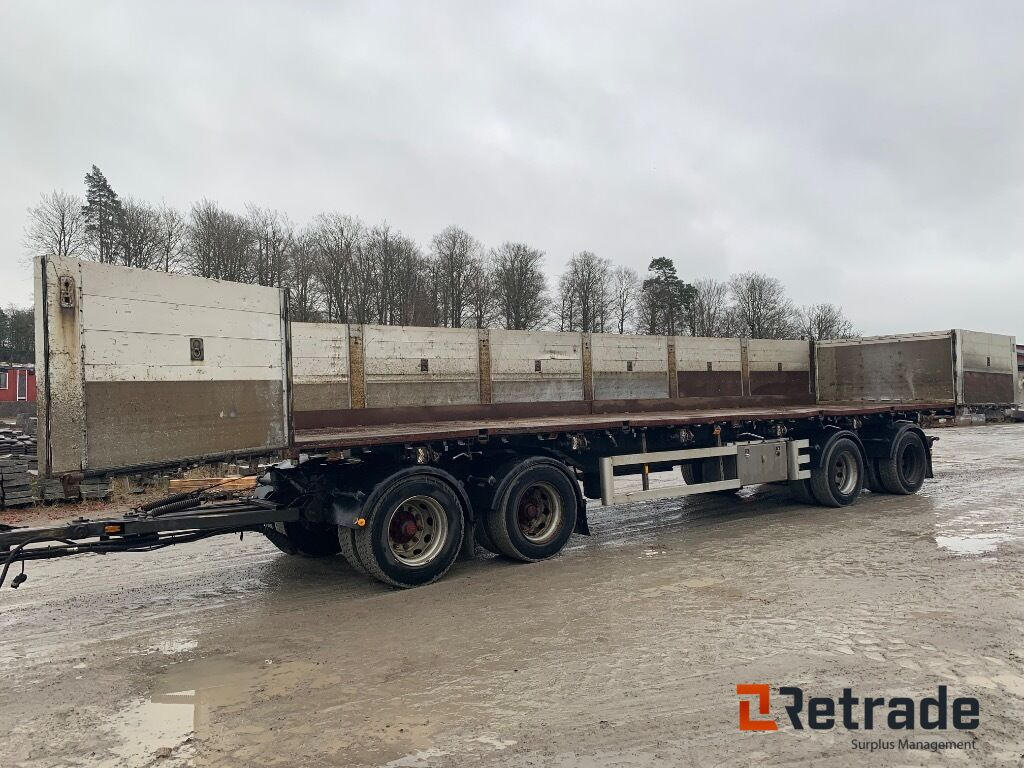 Släpvagn ORY T18/20 T 112 - 드롭사이드/ 플랫베드 트레일러 : 사진 5 Släpvagn ORY T18/20 T 112 - 드롭사이드/ 플랫베드 트레일러 : 사진 5