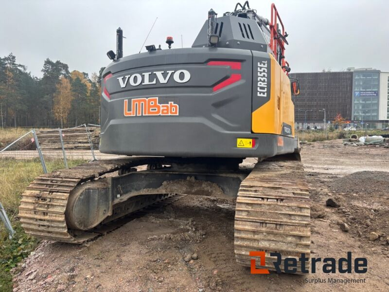 Volvo ECR355 EL - 크롤러 굴삭기 : 사진 4 Volvo ECR355 EL - 크롤러 굴삭기 : 사진 4