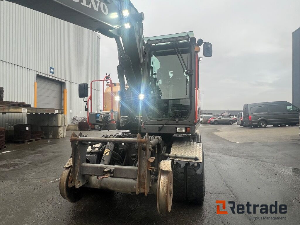 건설기계 Wheel Loader Volvo EWR150E High Rail 3D : 사진 7