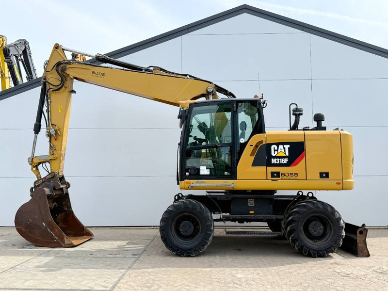 Cat M316F - Quick Coupler / Triple Boom / Auto Lube - 휠 굴삭기 : 사진 1 Cat M316F - Quick Coupler / Triple Boom / Auto Lube - 휠 굴삭기 : 사진 1