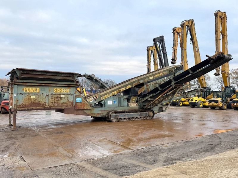Powerscreen Chieftain 1800 - German Machine / Good Condition! - 스크리너 : 사진 2 Powerscreen Chieftain 1800 - German Machine / Good Condition! - 스크리너 : 사진 2