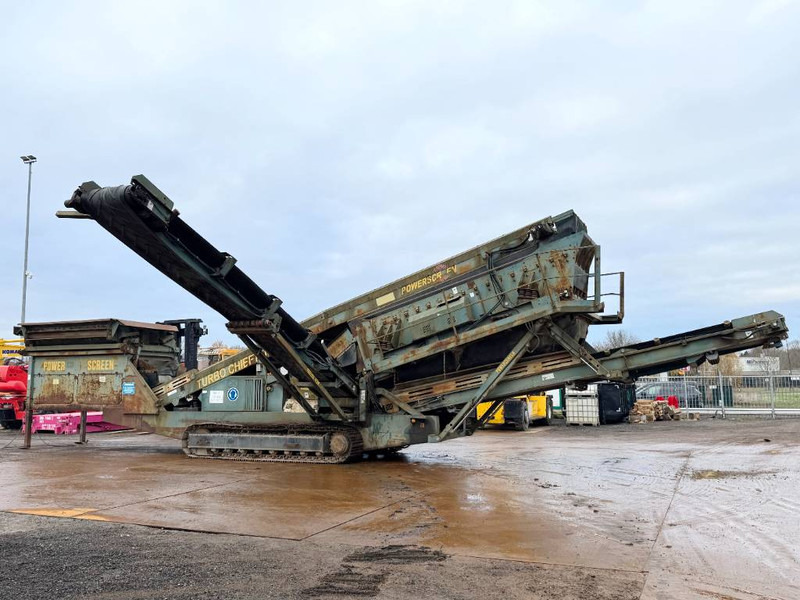Powerscreen Chieftain 1800 - German Machine / Good Condition! - 스크리너 : 사진 1 Powerscreen Chieftain 1800 - German Machine / Good Condition! - 스크리너 : 사진 1