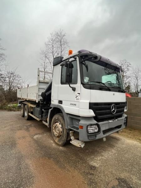 Mercedes Actros 3336 - 덤프트럭, 크레인 트럭 : 사진 2 Mercedes Actros 3336 - 덤프트럭, 크레인 트럭 : 사진 2