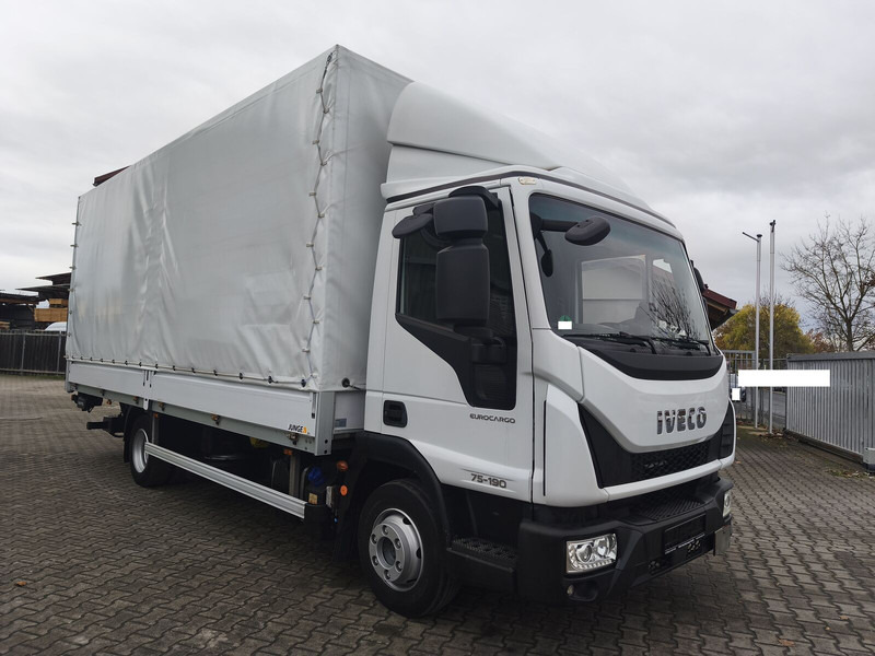 Iveco 75-190 - 커튼사이더 트럭 : 사진 2 Iveco 75-190 - 커튼사이더 트럭 : 사진 2