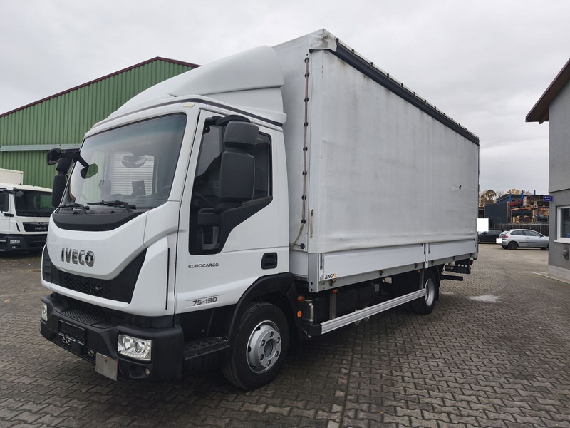 Iveco 75-190 - 커튼사이더 트럭 : 사진 1 Iveco 75-190 - 커튼사이더 트럭 : 사진 1