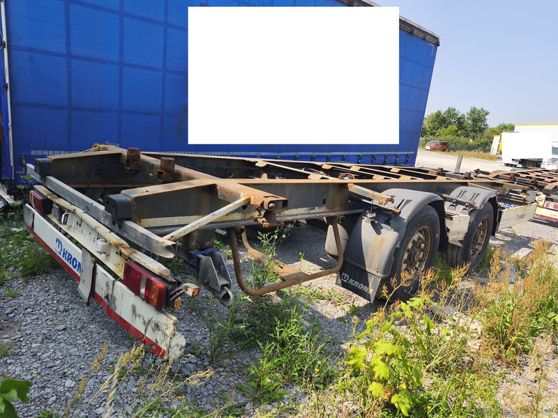 Krone Fahrgestell BDF ZZ 18XF0 DC07CLNF - 새시 트레일러 : 사진 5 Krone Fahrgestell BDF ZZ 18XF0 DC07CLNF - 새시 트레일러 : 사진 5