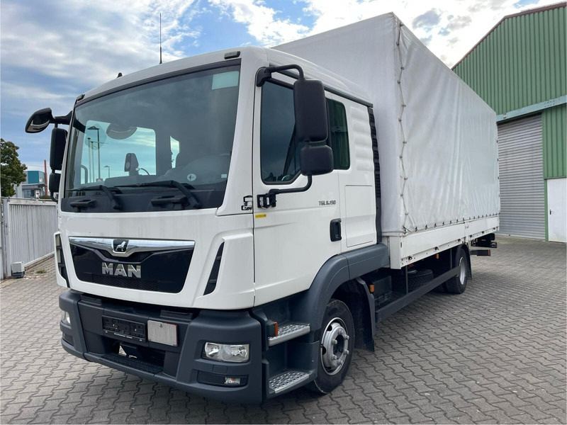 MAN TGL 8.190 L Bett Klima LBW TÜV NEU - 커튼사이더 트럭 : 사진 1 MAN TGL 8.190 L Bett Klima LBW TÜV NEU - 커튼사이더 트럭 : 사진 1