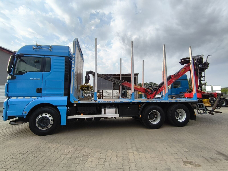 MAN TGX 26.500 Holz-LKW Euro6 6x4 Holztransporter m Palfinger (16) - 목재 트럭, 크레인 트럭 : 사진 5 MAN TGX 26.500 Holz-LKW Euro6 6x4 Holztransporter m Palfinger (16) - 목재 트럭, 크레인 트럭 : 사진 5