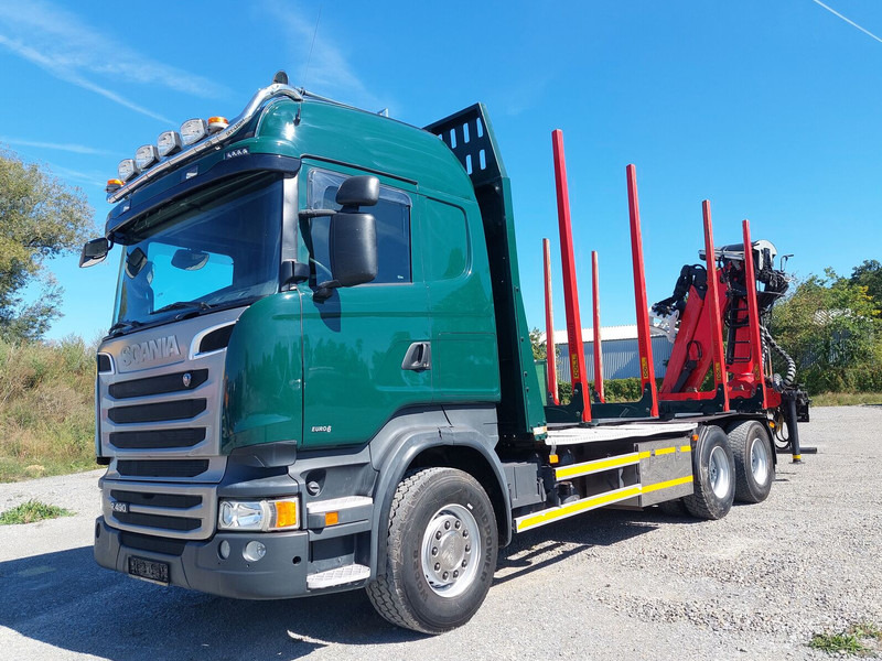 Scania R490 6x4 Euro 6 Kurzholz Palfinger AHK (2) - 목재 트럭, 크레인 트럭 : 사진 1 Scania R490 6x4 Euro 6 Kurzholz Palfinger AHK (2) - 목재 트럭, 크레인 트럭 : 사진 1
