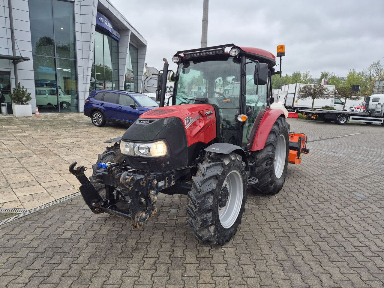 Case IH Farmall 75 / 2022 / Only 1853 MTH / Sweeper + Plow Extra / 1 OWN - 장궤형 트랙터 : 사진 4 Case IH Farmall 75 / 2022 / Only 1853 MTH / Sweeper + Plow Extra / 1 OWN - 장궤형 트랙터 : 사진 4