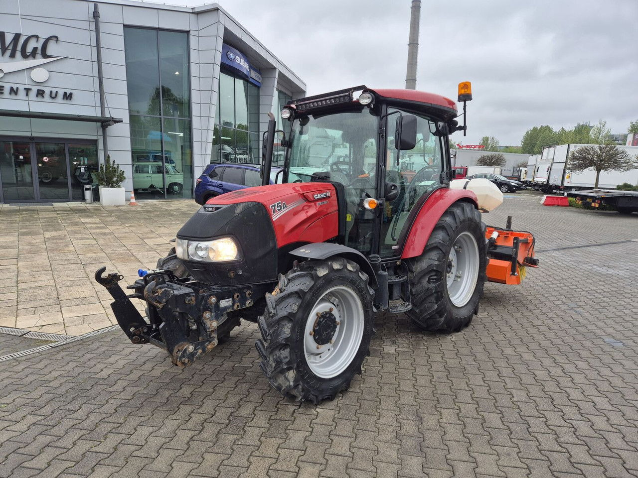 Case IH Farmall 75 / 2022 / Only 1853 MTH / Sweeper + Plow Extra / 1 OWN - 장궤형 트랙터 : 사진 3 Case IH Farmall 75 / 2022 / Only 1853 MTH / Sweeper + Plow Extra / 1 OWN - 장궤형 트랙터 : 사진 3