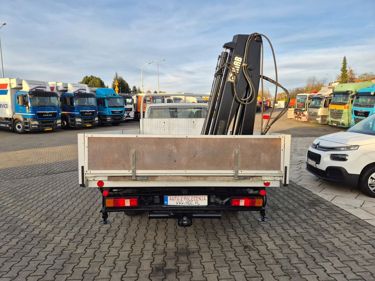 플랫베드 밴 Ford Transit 350 2.4 TDCi / Very Strong Hiab / 1 Owner / Serviced : 사진 8