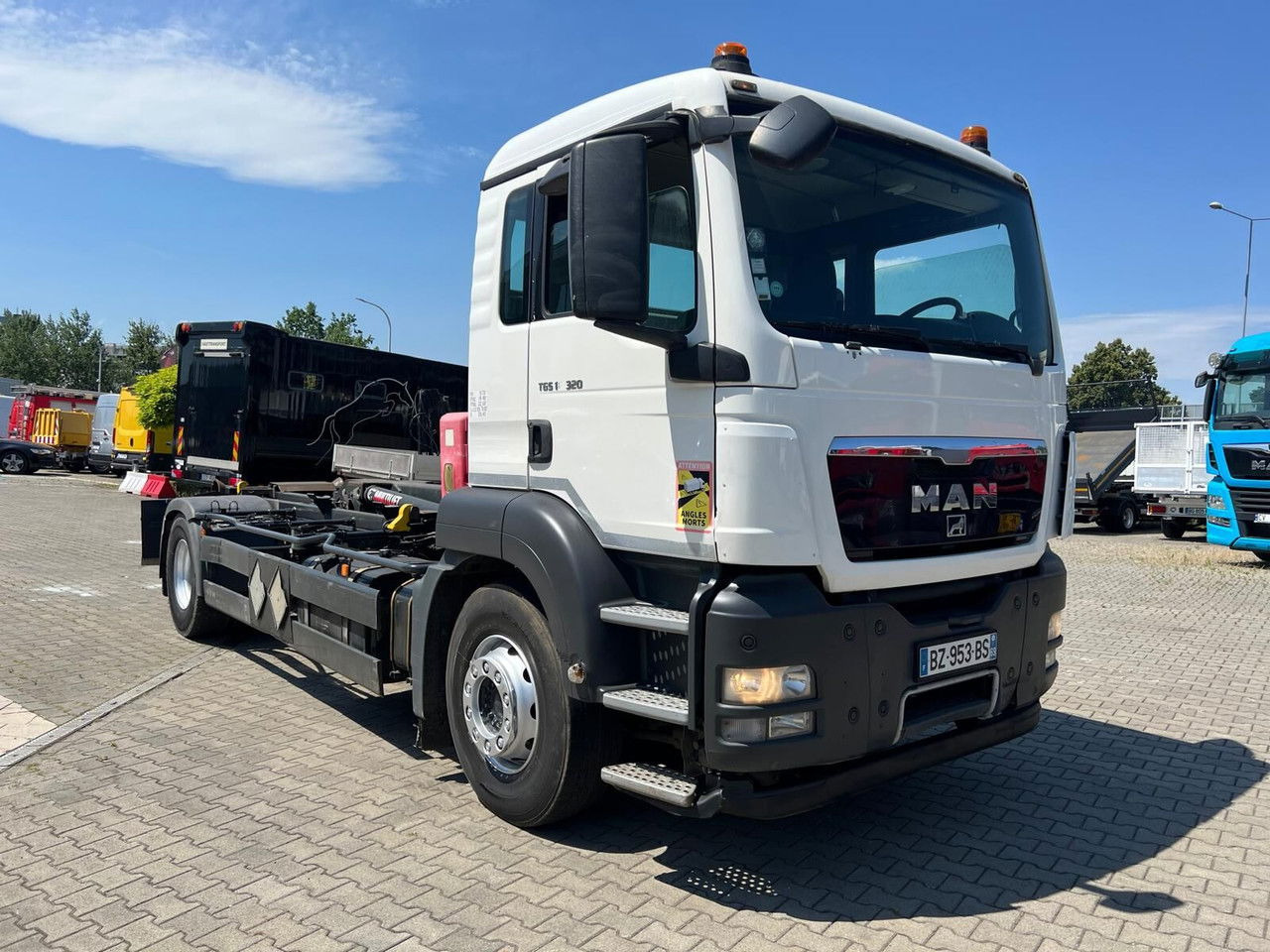 MAN TGS 18.320 NO Rust / Multilift Joab / BIG Wheelbase - 컨테이너 운반 장치/ 스와프 보디 트럭 : 사진 1 MAN TGS 18.320 NO Rust / Multilift Joab / BIG Wheelbase - 컨테이너 운반 장치/ 스와프 보디 트럭 : 사진 1