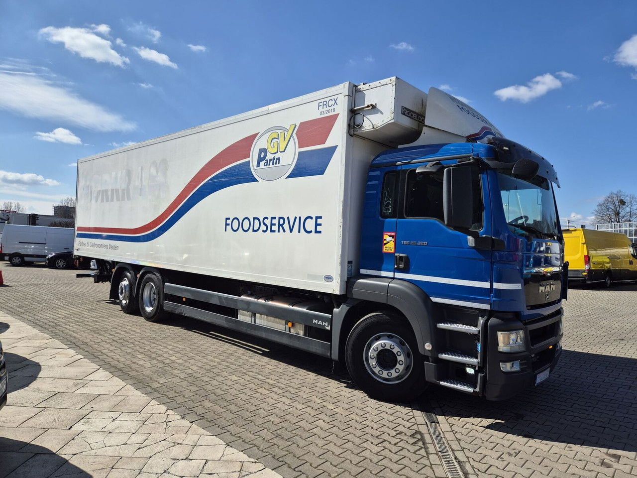 MAN TGS 26.320 24 EP / Frigoblock 4 / Engine D20-66LF - 냉동탑차 : 사진 1 MAN TGS 26.320 24 EP / Frigoblock 4 / Engine D20-66LF - 냉동탑차 : 사진 1