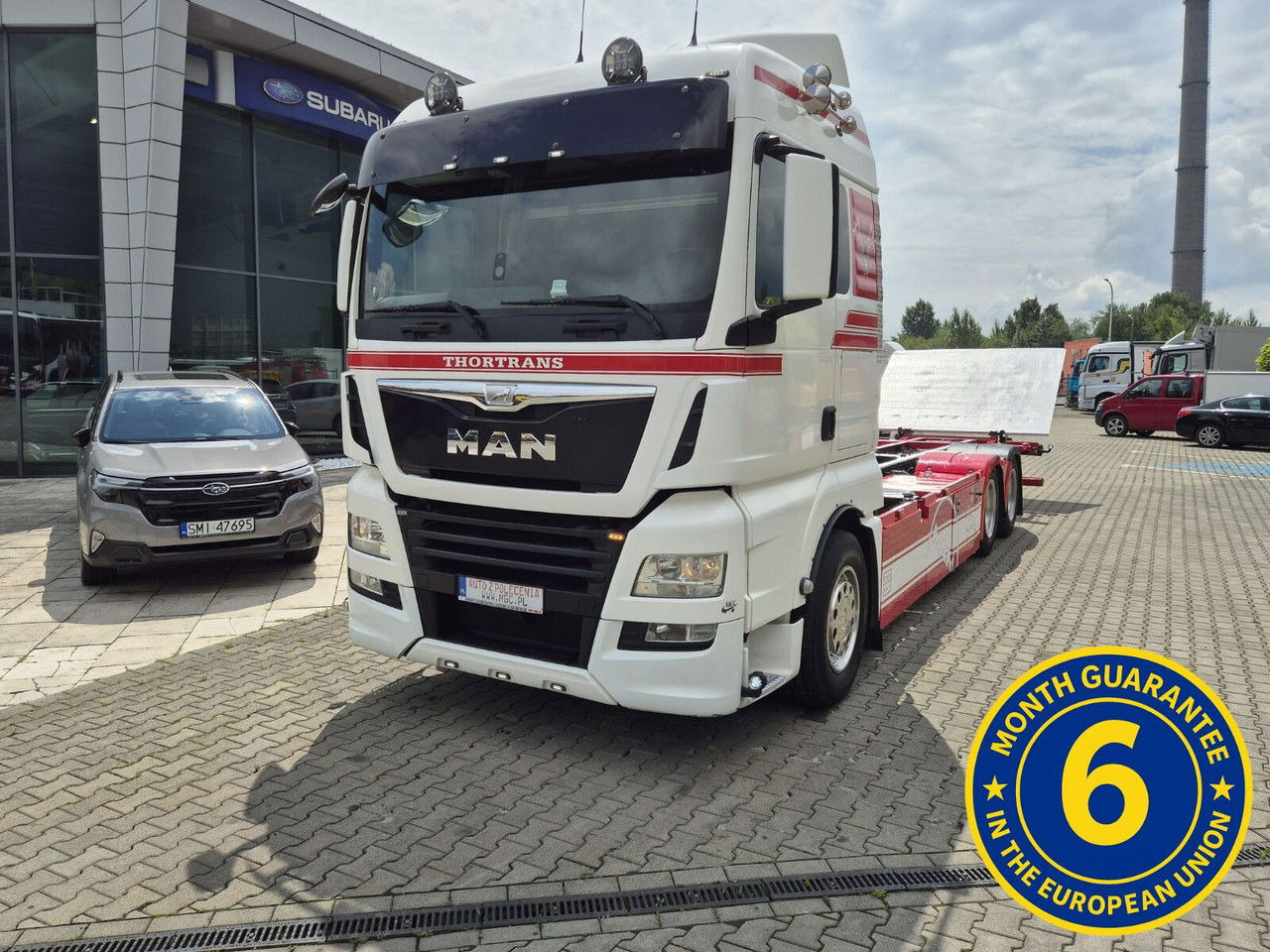MAN TGX 28 28.420 , 6x2-2 LL + Trailer HFR KM 20 - 컨테이너 운반 장치/ 스와프 보디 트럭 : 사진 2 MAN TGX 28 28.420 , 6x2-2 LL + Trailer HFR KM 20 - 컨테이너 운반 장치/ 스와프 보디 트럭 : 사진 2