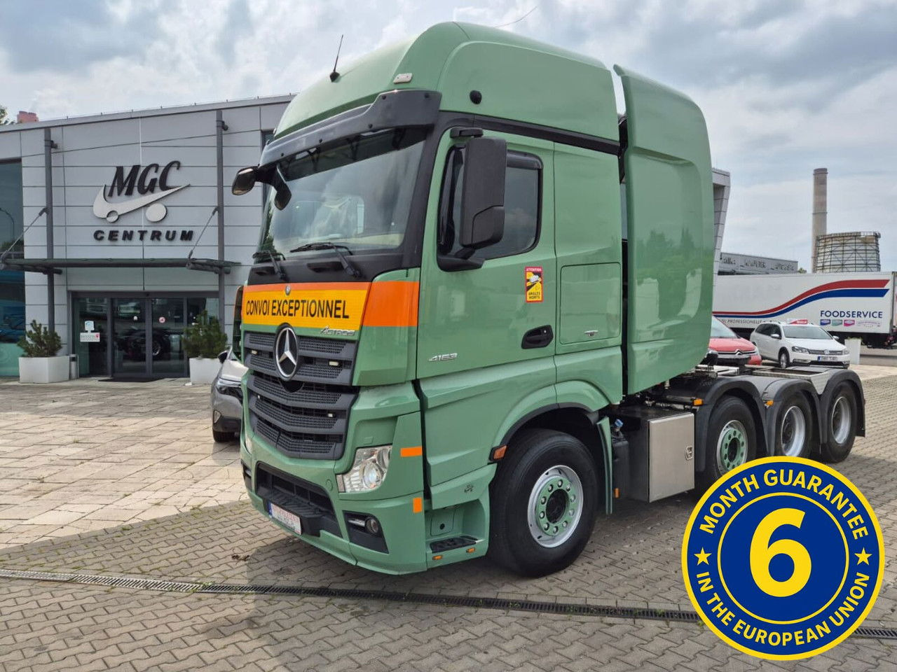Mercedes-Benz Actros 4163 8X4 / 1 Owner / LOW KM / Super Condition - 트랙터 유닛 : 사진 1 Mercedes-Benz Actros 4163 8X4 / 1 Owner / LOW KM / Super Condition - 트랙터 유닛 : 사진 1