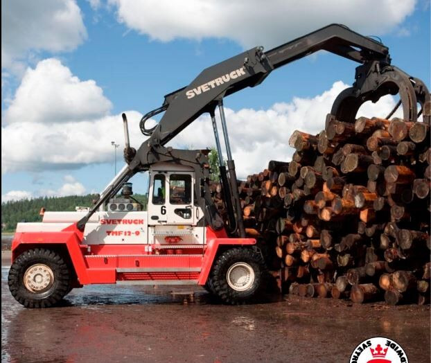 Svetruck TMF 12/9 HB / 1 Owner / Elme Spreader / Wood LOG A RM - 리치 스태커 : 사진 1 Svetruck TMF 12/9 HB / 1 Owner / Elme Spreader / Wood LOG A RM - 리치 스태커 : 사진 1