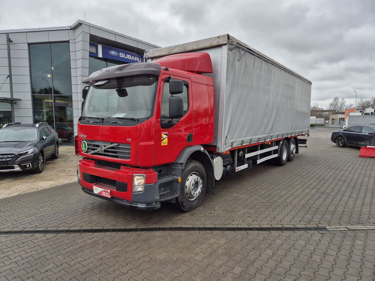 Volvo FE 320 62R / Serviced / 22 EP / Euro 4 - 커튼사이더 트럭 : 사진 1 Volvo FE 320 62R / Serviced / 22 EP / Euro 4 - 커튼사이더 트럭 : 사진 1