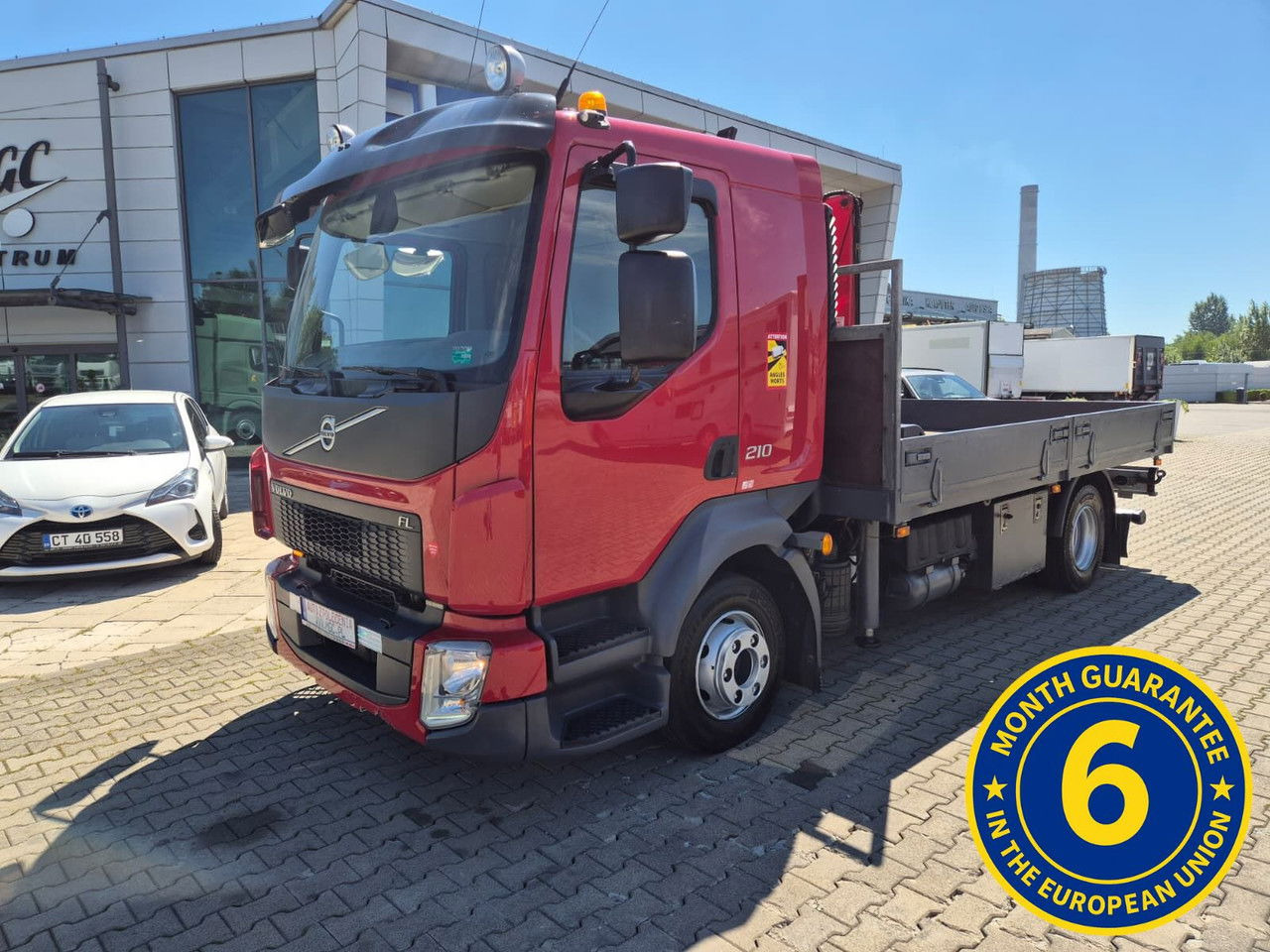 Volvo FL 210 1 Owner / LOW KM / Fassi - 드롭사이드/ 플랫베드 트럭, 크레인 트럭 : 사진 1 Volvo FL 210 1 Owner / LOW KM / Fassi - 드롭사이드/ 플랫베드 트럭, 크레인 트럭 : 사진 1