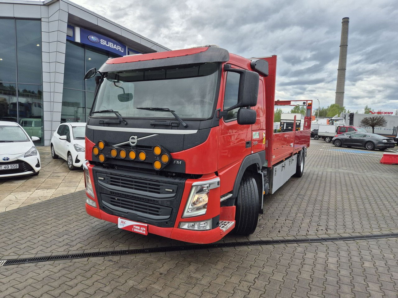 Volvo FM 330 Webasto / HDS Hiab / 1 Owner - 드롭사이드/ 플랫베드 트럭, 크레인 트럭 : 사진 3 Volvo FM 330 Webasto / HDS Hiab / 1 Owner - 드롭사이드/ 플랫베드 트럭, 크레인 트럭 : 사진 3