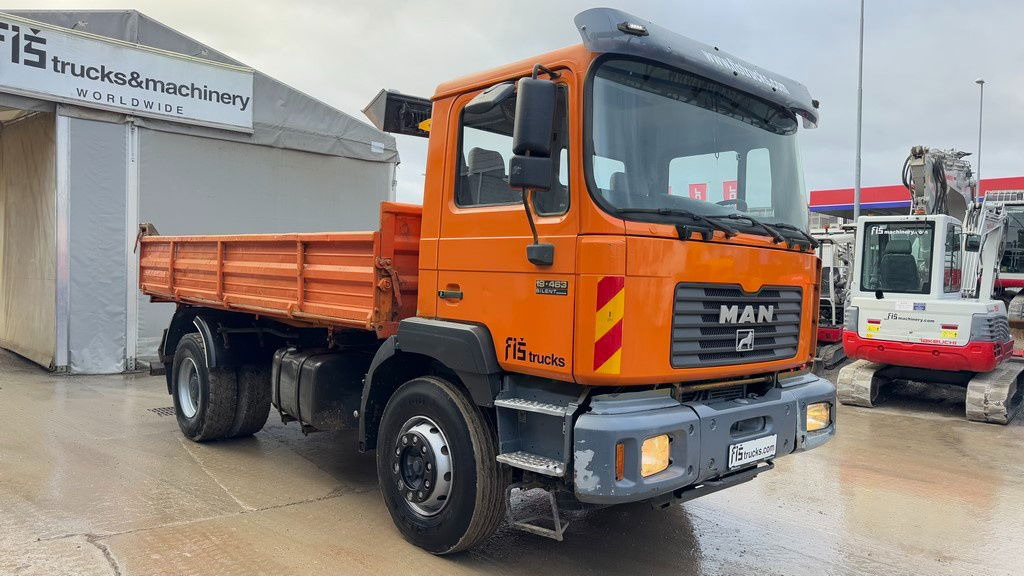 MAN 19.463 4x2 tipper - spring - 덤프트럭 : 사진 3 MAN 19.463 4x2 tipper - spring - 덤프트럭 : 사진 3