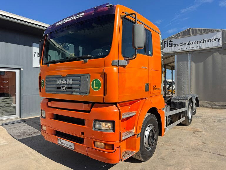 MAN TGA 26.460 6X2 chassis - lifitng axle - 캡 새시 트럭 : 사진 1 MAN TGA 26.460 6X2 chassis - lifitng axle - 캡 새시 트럭 : 사진 1
