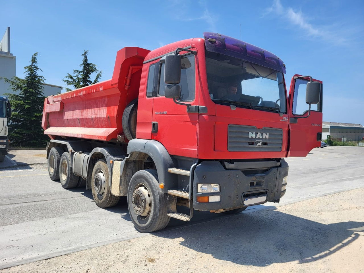 MAN TGA 41.430 8x4 meiller tipper - hydr. back site - 덤프트럭 : 사진 2 MAN TGA 41.430 8x4 meiller tipper - hydr. back site - 덤프트럭 : 사진 2