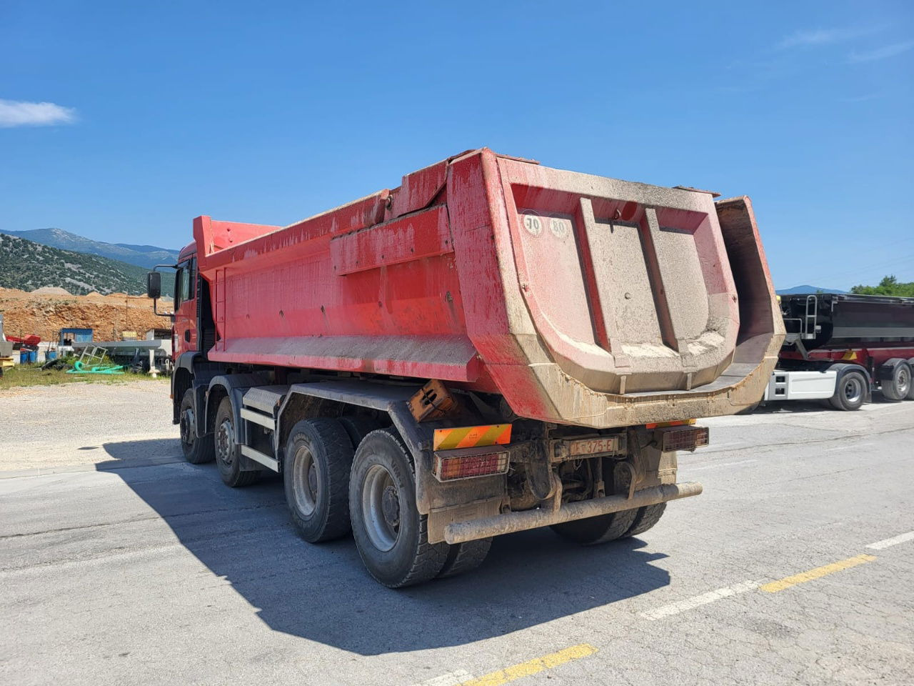 MAN TGA 41.430 8x4 meiller tipper - hydr. back site - 덤프트럭 : 사진 4 MAN TGA 41.430 8x4 meiller tipper - hydr. back site - 덤프트럭 : 사진 4