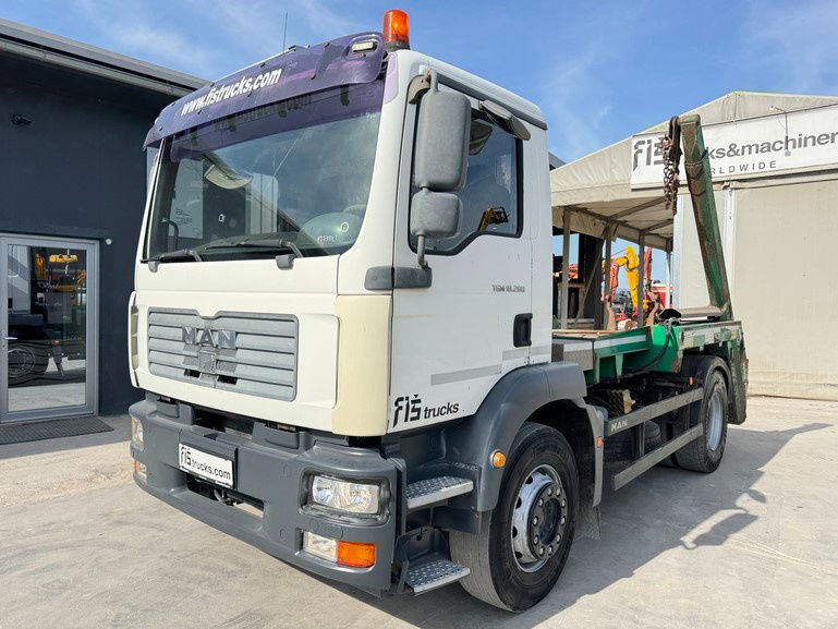 MAN TGM 18.280 4x2 absetz tipper - euro 3 - 컨테이너 운반 장치/ 스와프 보디 트럭 : 사진 1 MAN TGM 18.280 4x2 absetz tipper - euro 3 - 컨테이너 운반 장치/ 스와프 보디 트럭 : 사진 1